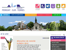 Tablet Screenshot of perigny-sur-yerres.fr